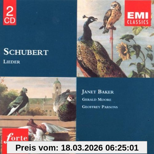 Janet Baker Schubert, Lieder
