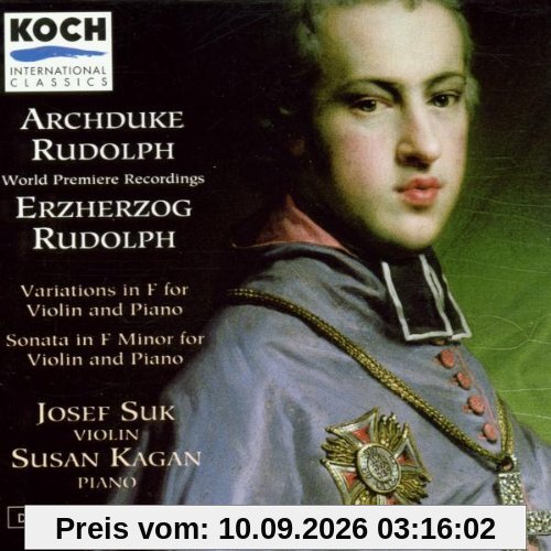 Music Of Archduke Rudolph for Violin