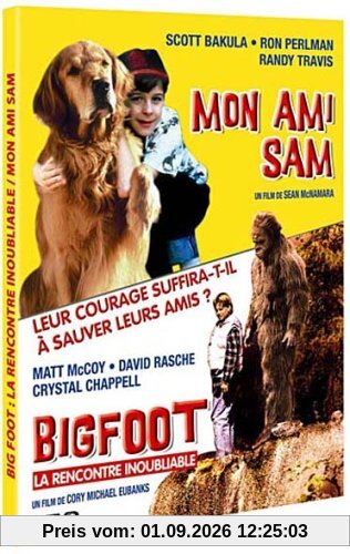 Coffret : mon ami sam ; big foot [FR Import]