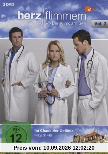 Herzflimmern - Die Klinik Am See Vol.3 (Folgen 31-45) [3 DVDs]