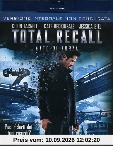 Total recall - Atto di forza (versione cinematografica+versione integrale) [Blu-ray] [IT Import]