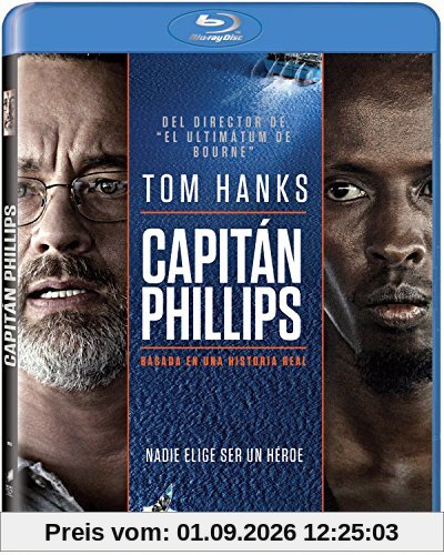 Capitán Phillips (Blu-Ray) (Import) (Keine Deutsche Sprache) (2014) Tom Hanks; Barkhad Abdi; Barkhad