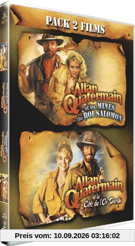 Coffret allan quatermain : allan quatermain et les mines du roi salomon ; allan quatermain et la cite de l'or perdu [FR Import]