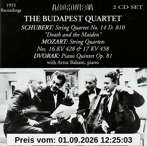 Budapest Quartett Live: Schubert-Mozart-