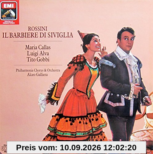 Rossini: Il Barbiere di Siviglia (Gesamtaufnahme in italienischer Sprache: Kingsway Hall, London, 2/1957) [Vinyl Schallplatte] [2 LP Box-Set]