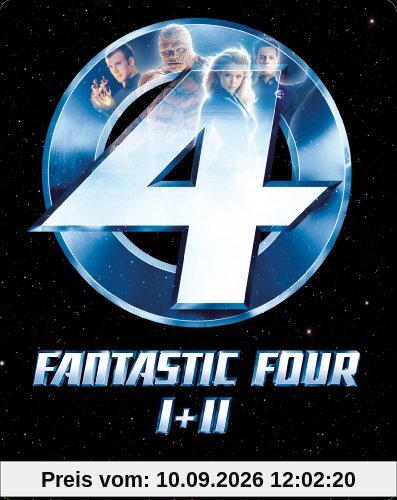 Fantastic Four 1 + 2 (Steelbook) [Blu-ray] [Limited Edition]