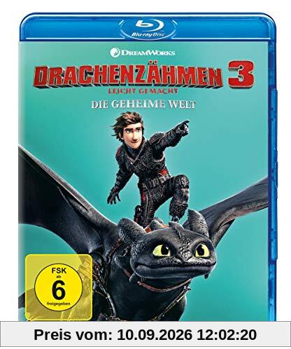 Drachenzähmen leicht gemacht 3 - Die geheime Welt [Blu-ray]
