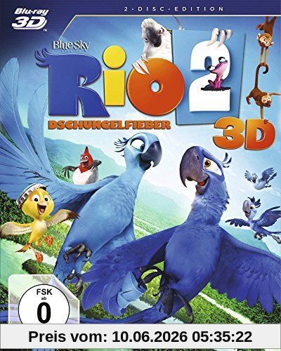 Rio 2 - Dschungelfieber  (3D + Blu-ray)