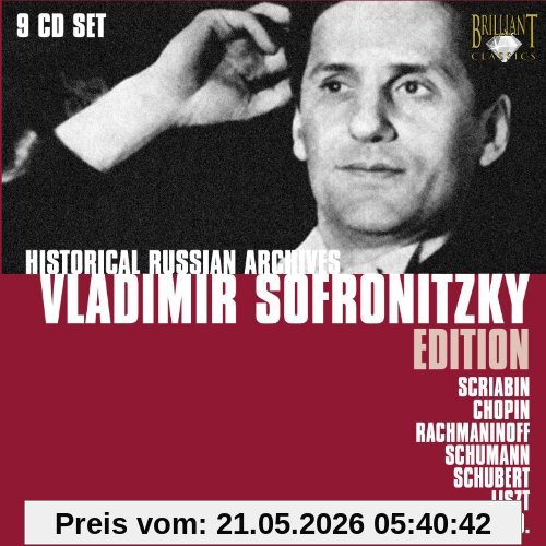 Vladimir Sofronitsky Historical Russian Archives - Vladimir Sofronitzky - Edition