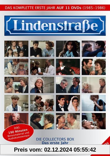 Lindenstraße - Das komplette 1. Jahr (Folge 1 - 52) (Collector's Box, 11 DVDs)