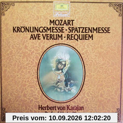 Mozart: Krönungsmesse / Spatzenmesse / Ave Verum / Requiem [Vinyl Schallplatte] [2 LP Box-Set]