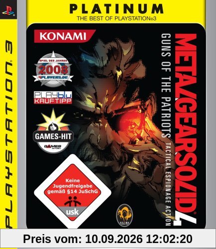 Metal Gear Solid 4: Guns of the Patriots [Platinum]