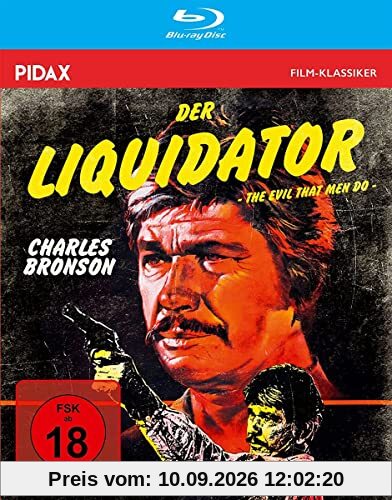 Der Liquidator (The Evil That Men Do) / Kult-Thriller mit Starbesetzung (Pidax Film-Klassiker) [Blu-ray]