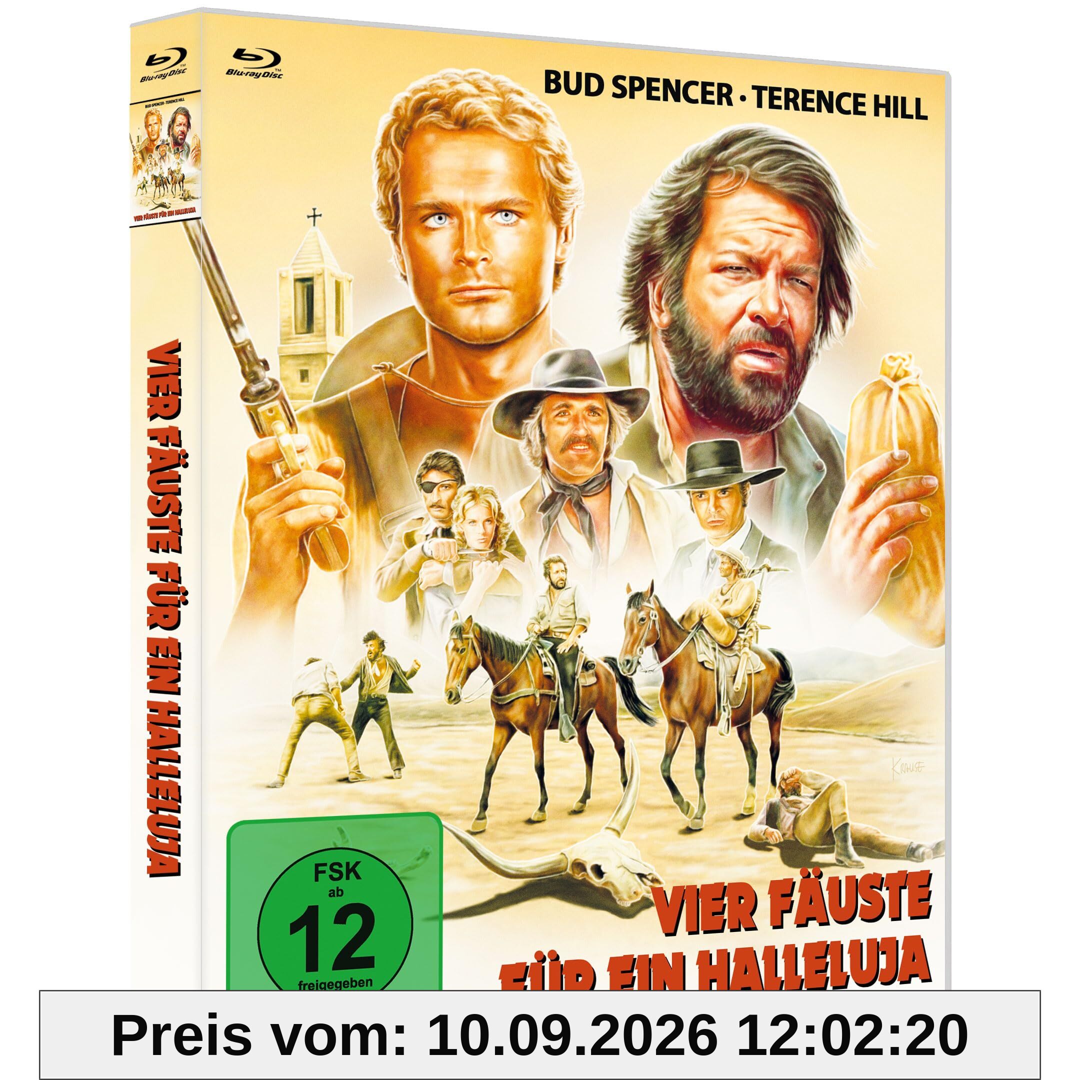 BUD SPENCER & TERENCE HILL - Vier Fäuste für ein Halleluja - Ltd. Scanavo plus Mini-Poster - Slap Sensation #3 [Blu-ray]