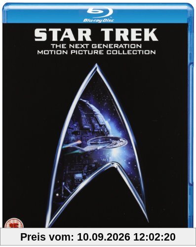 Star Trek - The Next Generation Movie Collection (Star Trek: Generations , Star Trek: First Contact , Star Trek: Insurrection , Star Trek: Nemesis ) [Blu-ray] [UK Import]
