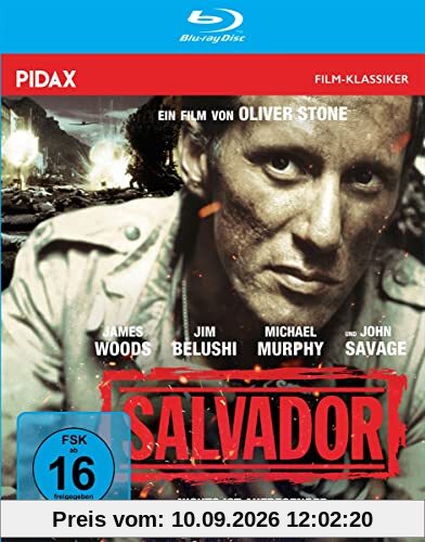Salvador - Remastered Edition / Oliver Stones packendes Drama mit Starbesetzung (Pidax Film-Klassiker) (Blu-ray)