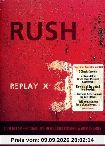 Rush - Replay X3 [3 DVDs]