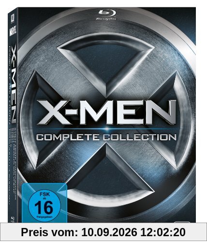 X-Men - Complete Collection (alle 5 Filme inkl. X-Men: Erste Entscheidung) [Blu-ray]