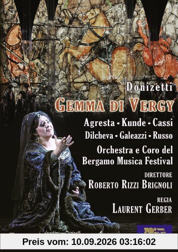 Donizetti: Gemma di Vergy (Live, Teatro Donizetti Bergamo, Sep 2011) [NTSC all regions] [UK Import]