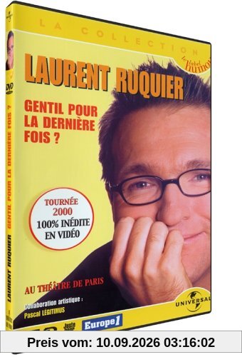 Laurent Ruquier : Gentil pour la dernière fois [FR Import]
