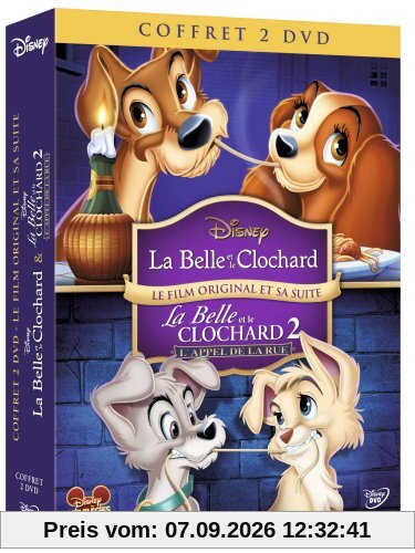 Coffret la belle et le clochard 1 et 2 [FR Import]