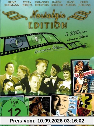 Nostalgie Edition 1 - 5 DVD - Ich heiße Niki - Das Geheimnis der roten Katze - Himmel auf Erden - Professor Nachtfalter - Musik bei Nacht [Limited Edition]