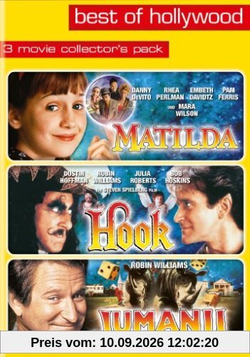 Matilda/Hook/Jumanji - Best of Hollywood (3 DVDs)