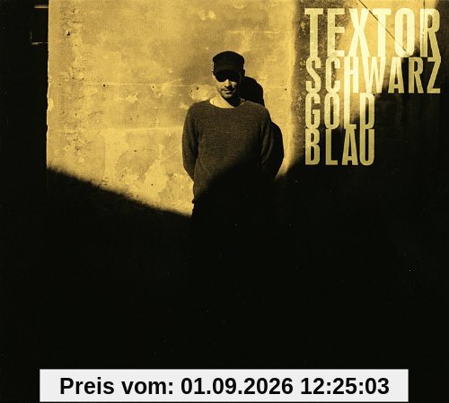 Schwarz Gold Blau