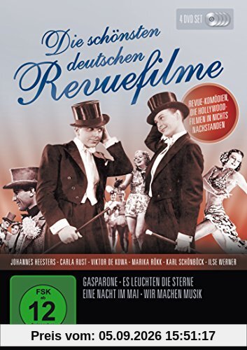 Die schönsten deutschen Revue-Filme [4 DVDs]