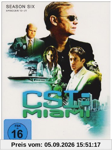 CSI: Miami - Season 6.2 [3 DVDs]