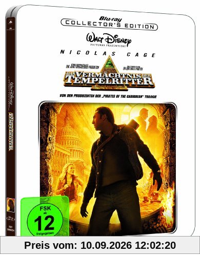 Das Vermächtnis der Tempelritter - Steelbook [Collector's Edition] [Blu-ray]