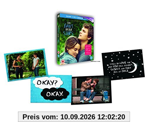 The Fault in Our Stars - 2 Disc (x1 BD & 1x DVD) [Blu-ray] UK-Import