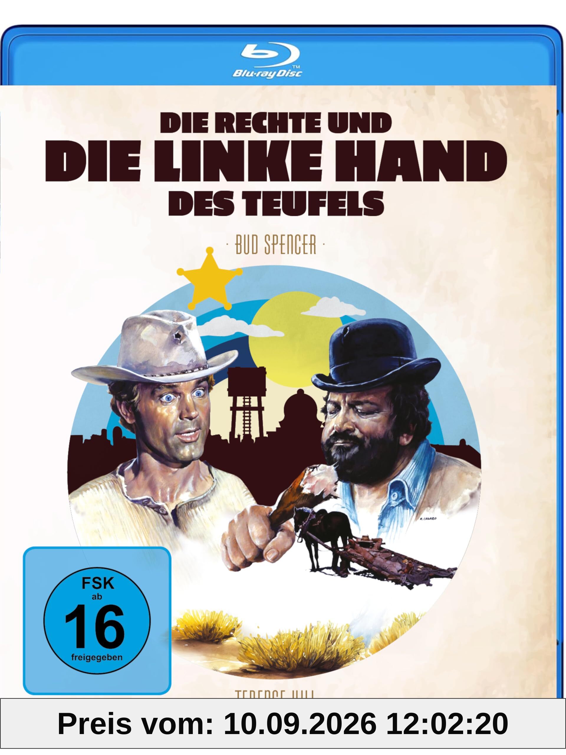 Die rechte und die linke Hand des Teufels – Legendärer Bud Spencer & Terence Hill Western-Klassiker (1970) in brillanter HD-Restauration auf Blu-ray [WME Film Klassiker]