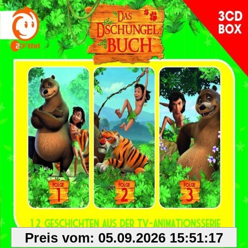 Das Dschungelbuch-3-CD Hörspielbox Vol.1