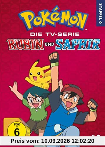Pokémon - Die TV-Serie: Rubin und Saphir - Staffel 6 [5 DVDs]