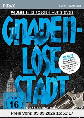 Gnadenlose Stadt - 65. Revier New York, Vol. 1 / 12 Folgen der starbesetzten Kult-Krimiserie (Pidax Serien-Klassiker) [3 DVDs]