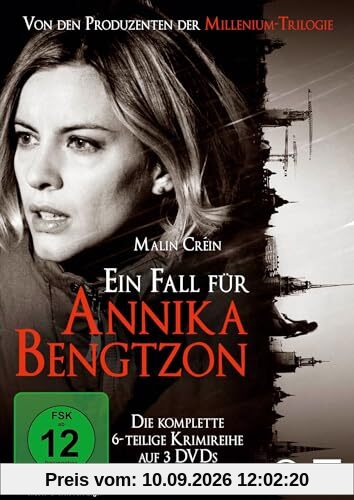 Ein Fall für Annika Bengtzon / Die komplette 6-teilige Schwedenkrimireihe von den Produzenten der „Millennium-Trilogie“ (Pidax Serien-Klassiker [3 DVDs]