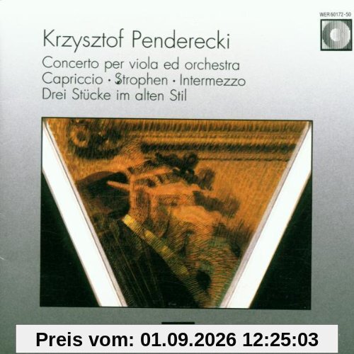 Concerto / Capriccio / Strophe