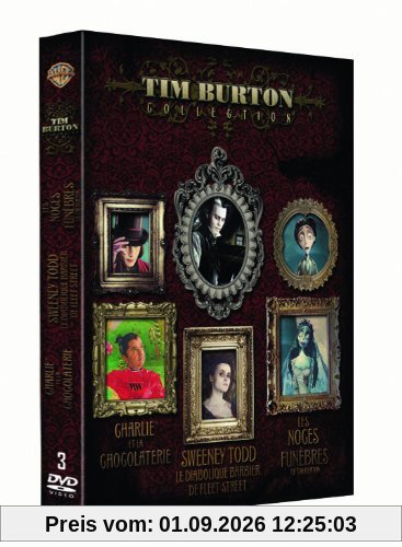 Coffret Tim Burton 3 DVD