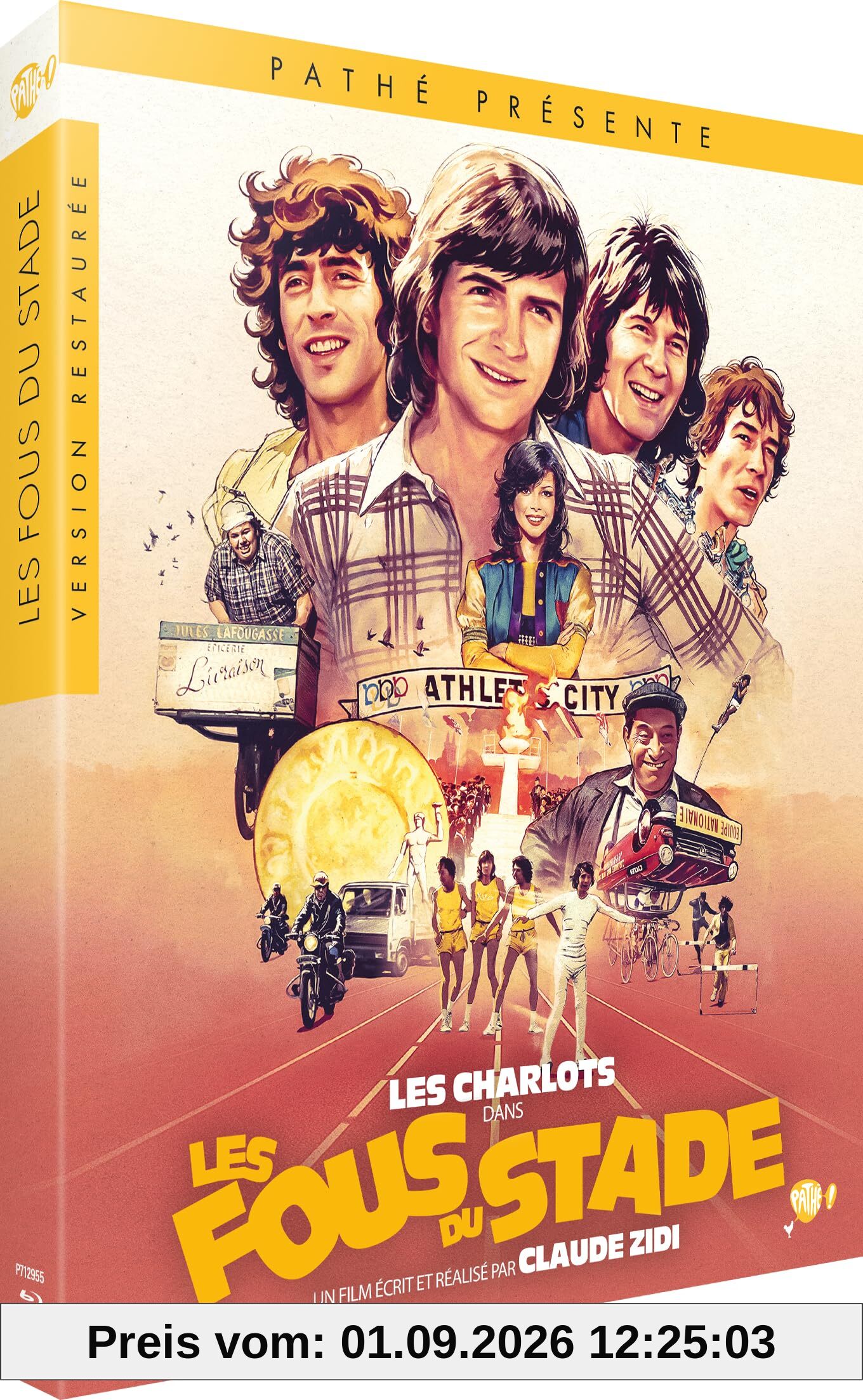 FOUS DU STADE (LES) - COMBO DVD + BD - EDITION LIMITEE