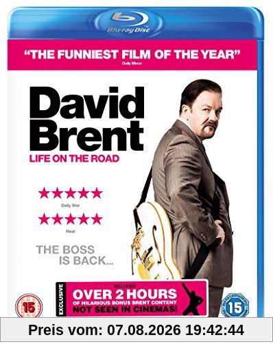 unbekannt David Brent, Life On The Road [Blu-ray] [2016] Uk-Import, Sprache-Englisch