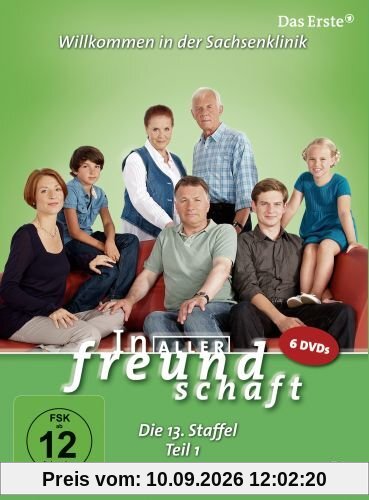 In aller Freundschaft - Die 13. Staffel, Teil 1, 24 Folgen [6 DVDs]