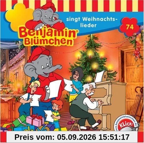 CD Benjamin Blümchen 74 - singt Weihnachtslieder