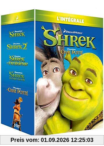 Coffret intégrale shrek 5 films [FR Import]