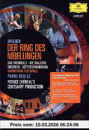 Patrice Chereau Wagner, Richard - Der Ring Des Nibelungen (8 DVDs)