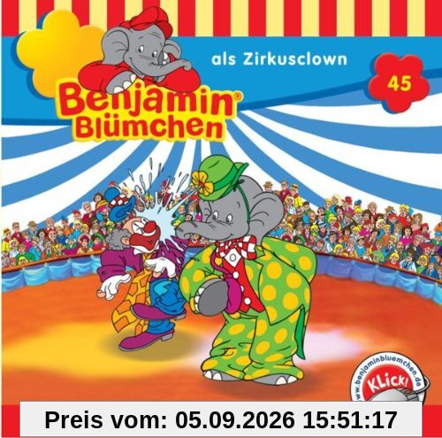 Benjamin Blümchen 45: als Zirkusclown