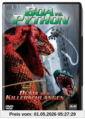 Boa vs. Python - Duell der Killerschlangen