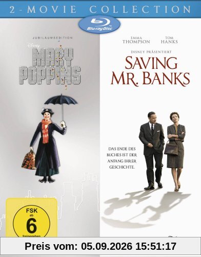 Mary Poppins/Saving Mr. Banks [Blu-ray]