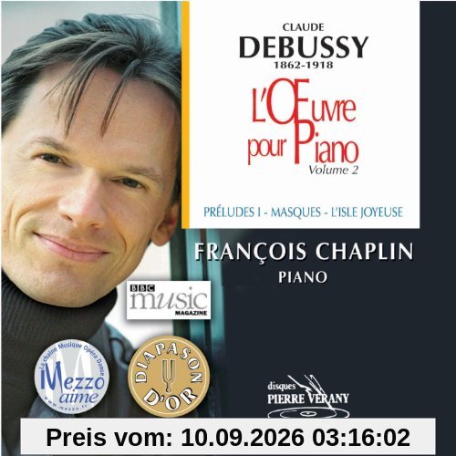 Debussy: Klavierwerke Vol. 2 - Préludes I/Danse/Masques/L'Isle Joyeuse/Morceau de Concours/Danse Bohémienne