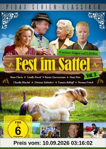 Fest im Sattel, Vol. 3 - Weitere 9 Folgen der beliebten Reiterserie (Pidax Serien-Klassiker) [2 DVDs]
